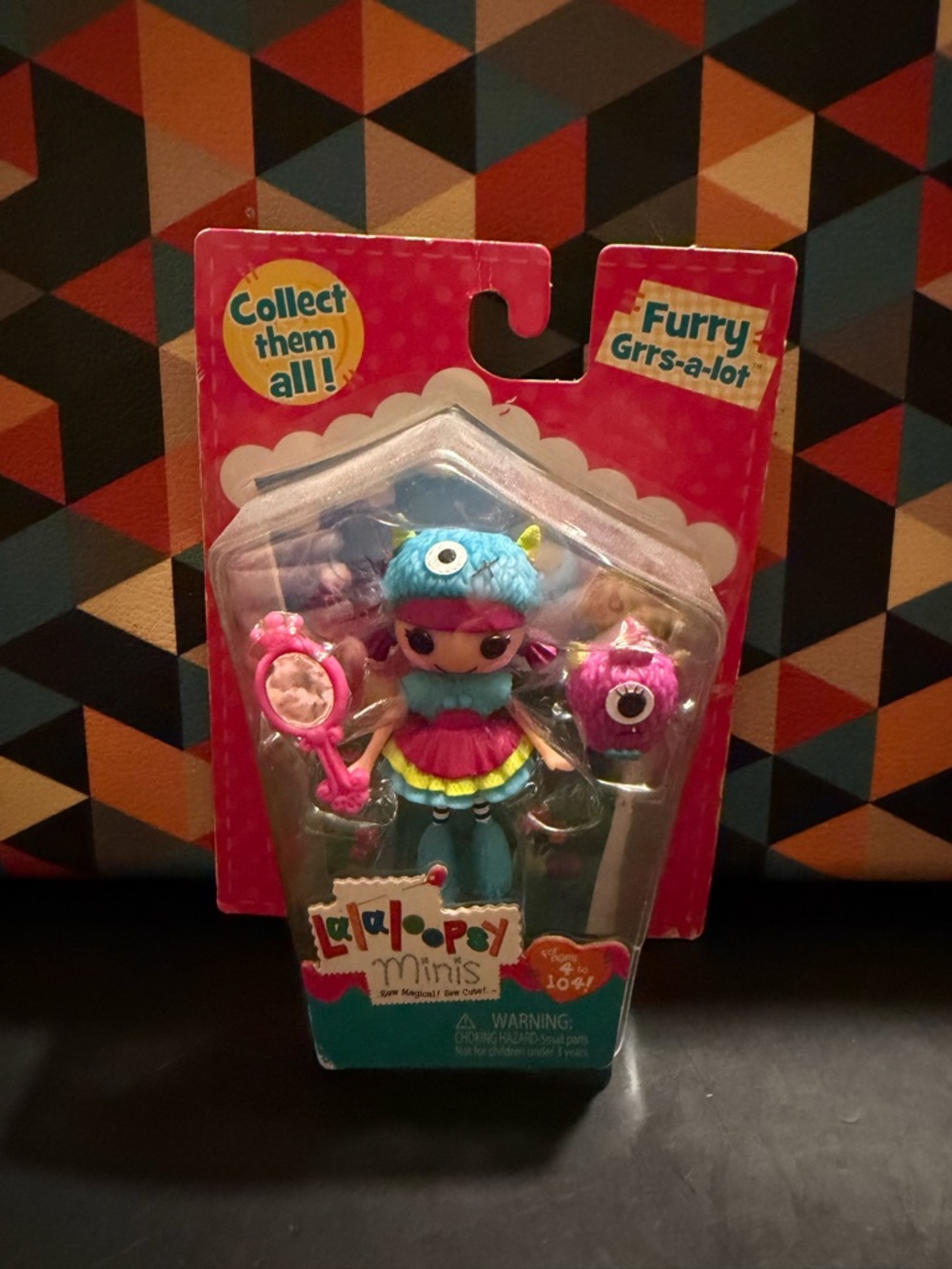 Lalaloopsy Mini Doll Furry Grrs A Lot Dolls Minis Monster Girl Collectible Toys